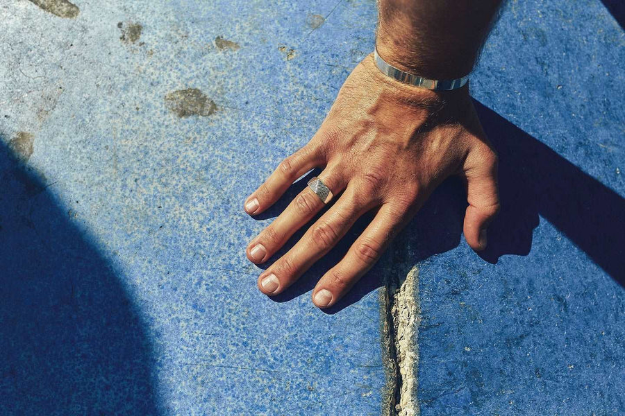 Bague ARNAUD BAGUE ombre claire 