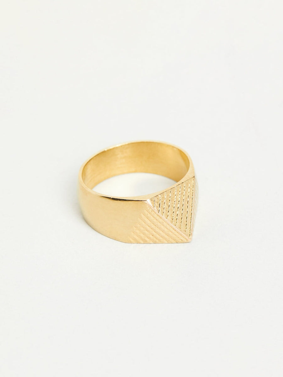 Bague ARNAUD vermeil BAGUE ombre claire