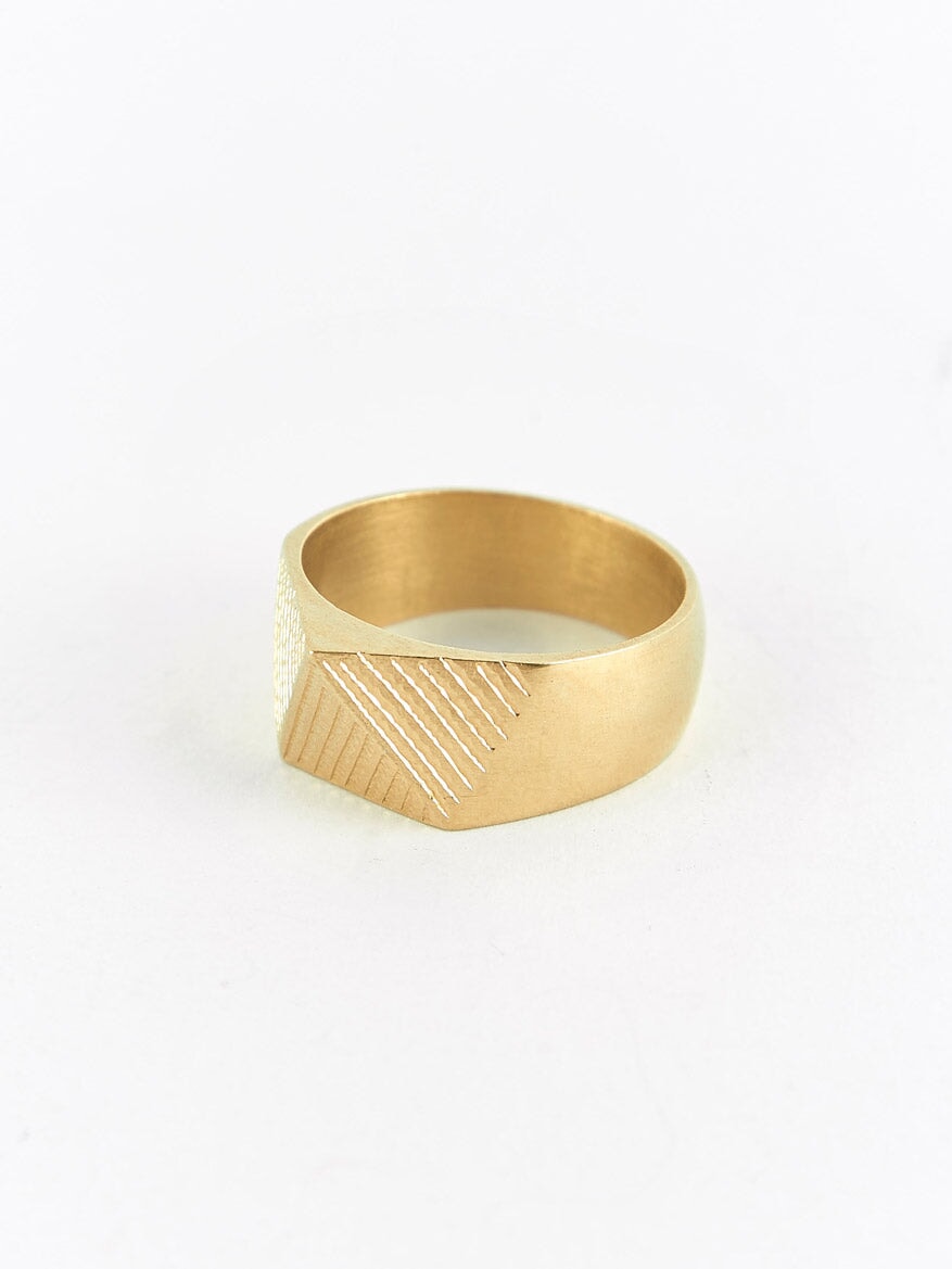 Bague ARNAUD vermeil BAGUE ombre claire