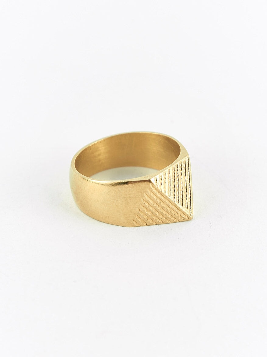 Bague ARNAUD vermeil BAGUE ombre claire