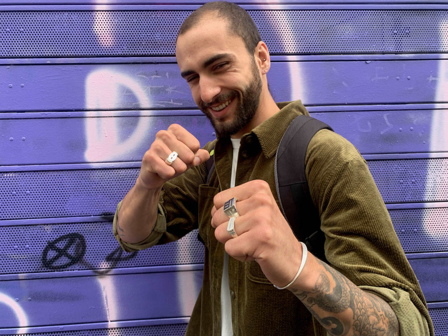 Bague KEN BAGUE ombre claire