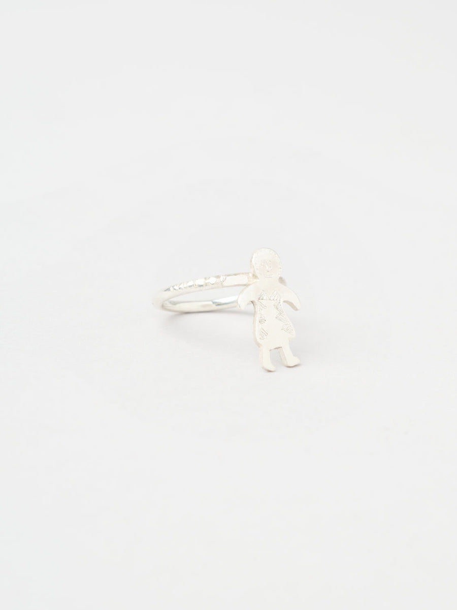 Bague la dame au pagne BAGUE ombre claire