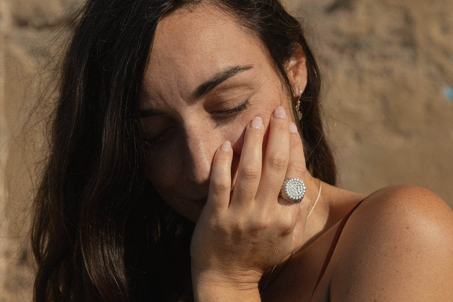 Bague la fleur BAGUE ombre claire