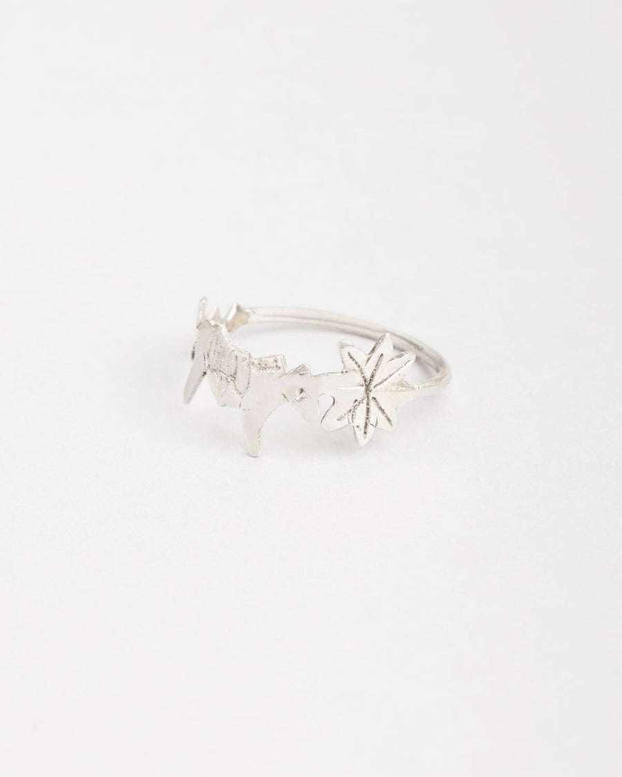 Bague Madeleine argent BAGUE ombre claire