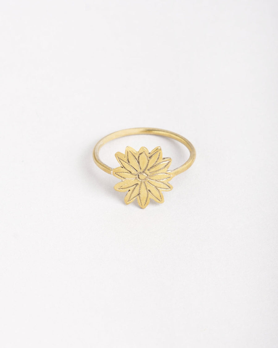 Bague Marguerite bronze BAGUE ombre claire