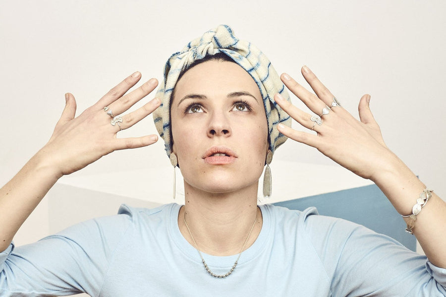 Bague palmette BAGUE ombre claire 