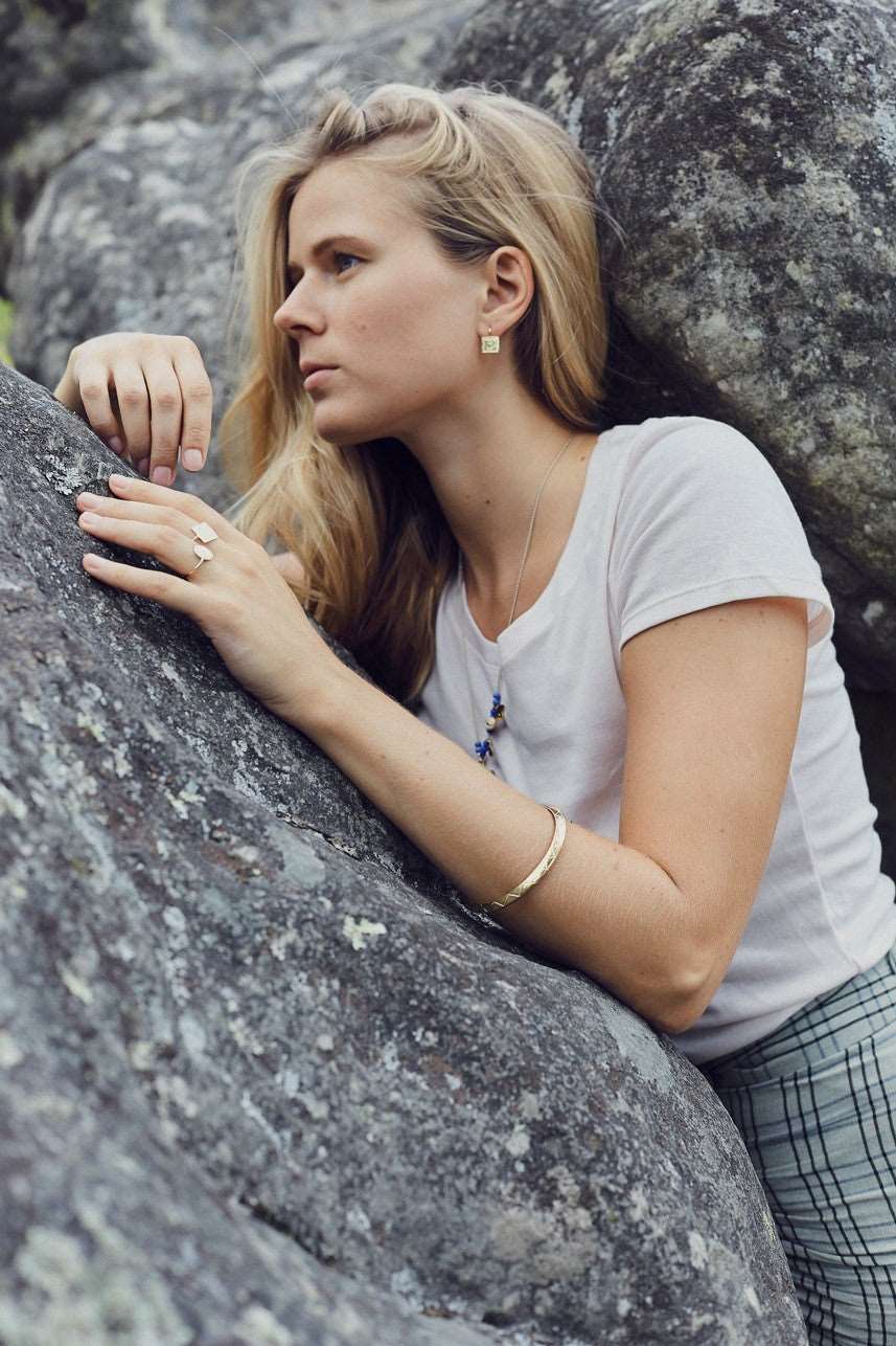 BAGUE RONDE BAGUE ombre claire 