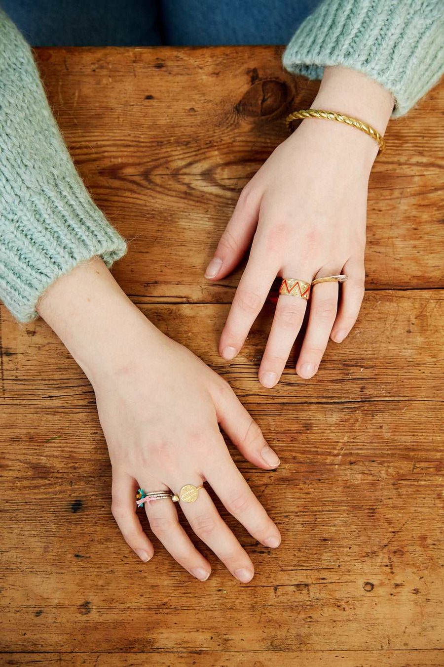 Bague semainier BAGUE ombre claire 