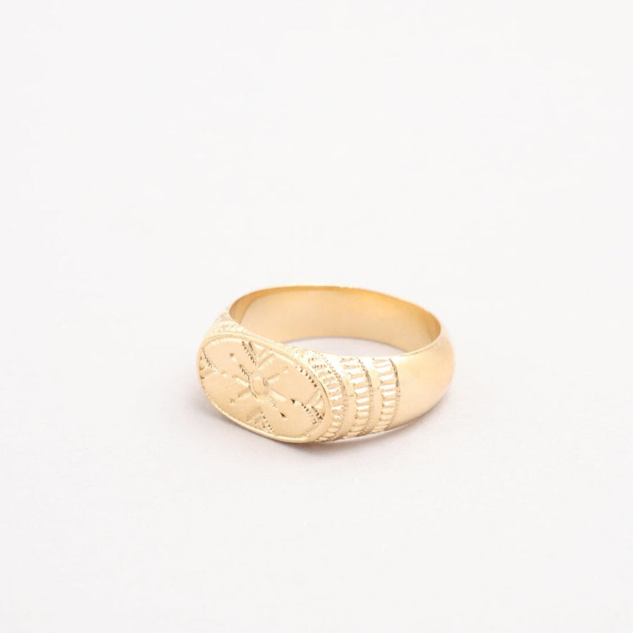 Bague Sufjan vermeil BAGUE ombre claire