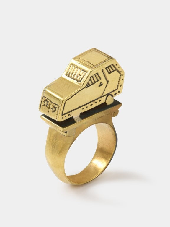 Bague Taxi girl BAGUE ombre claire