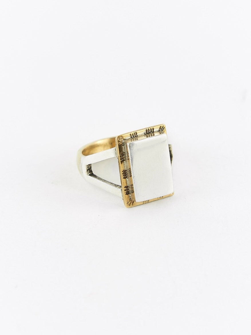 BAGUE YACINE BAGUE ombre claire 