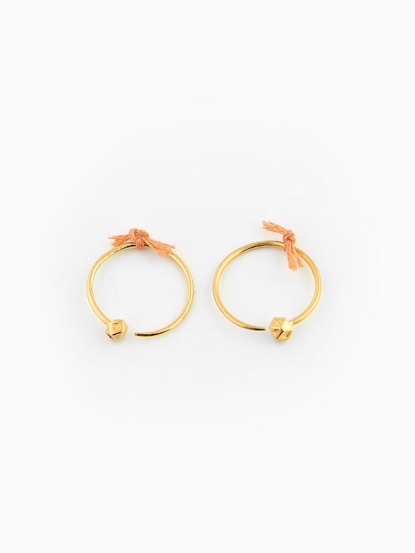 Boucles créoles Vermeil BOUCLES D'OREILLES ombre claire