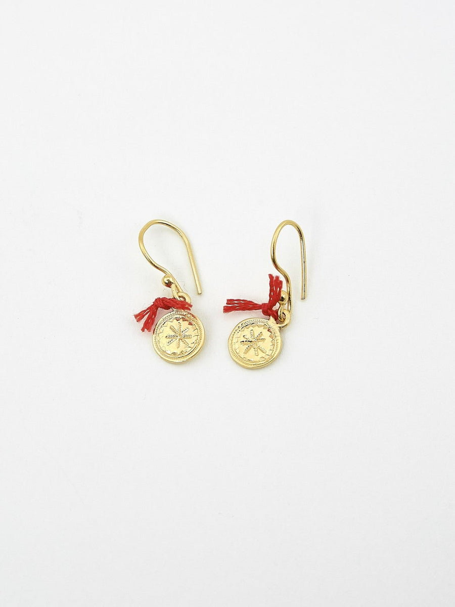 Boucles Pastilles vermeil BOUCLES D'OREILLES ombre claire 