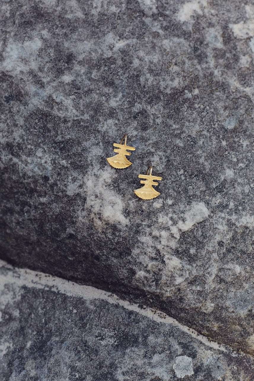 BOUCLES TABARAT BOUCLES D'OREILLES ombre claire 