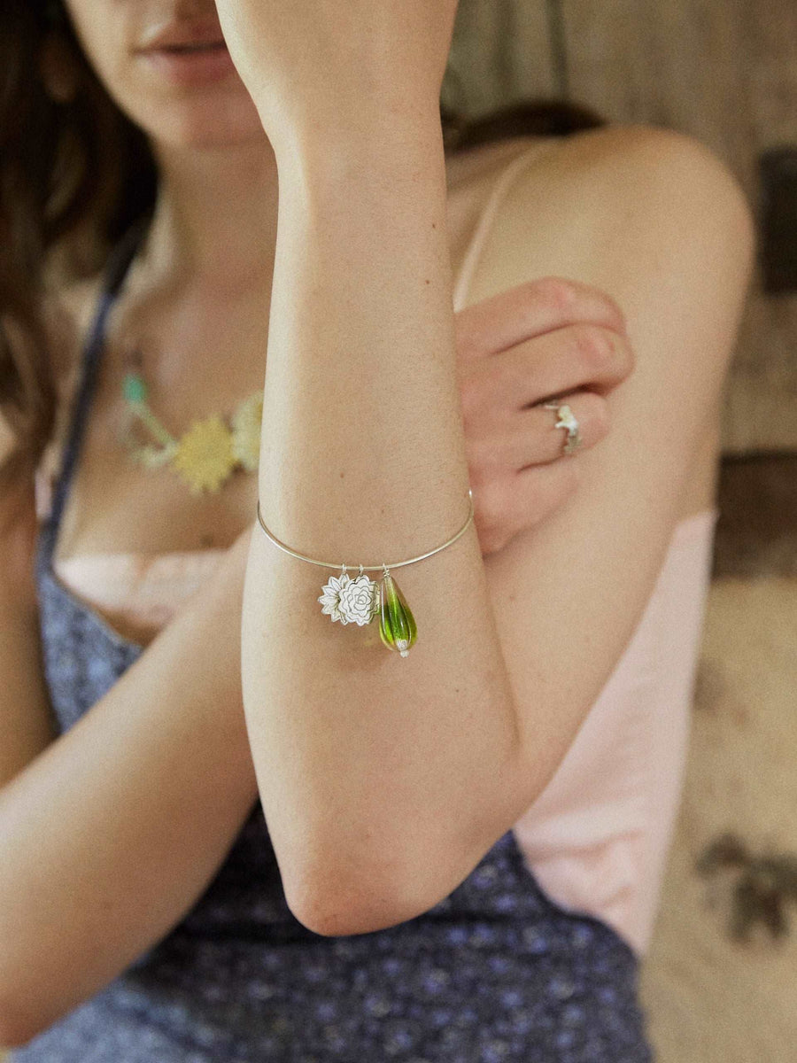 Bracelet Jonc Rose BRACELET ombre claire