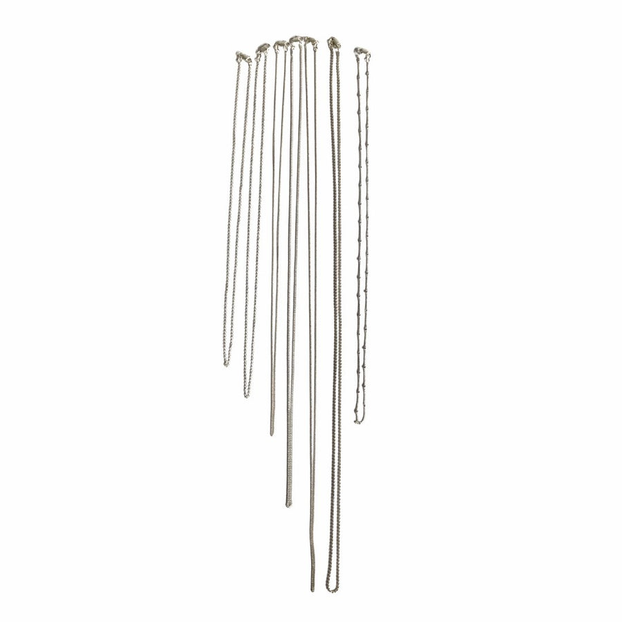 Chaîne en argent massif CHAÎNE ombre claire