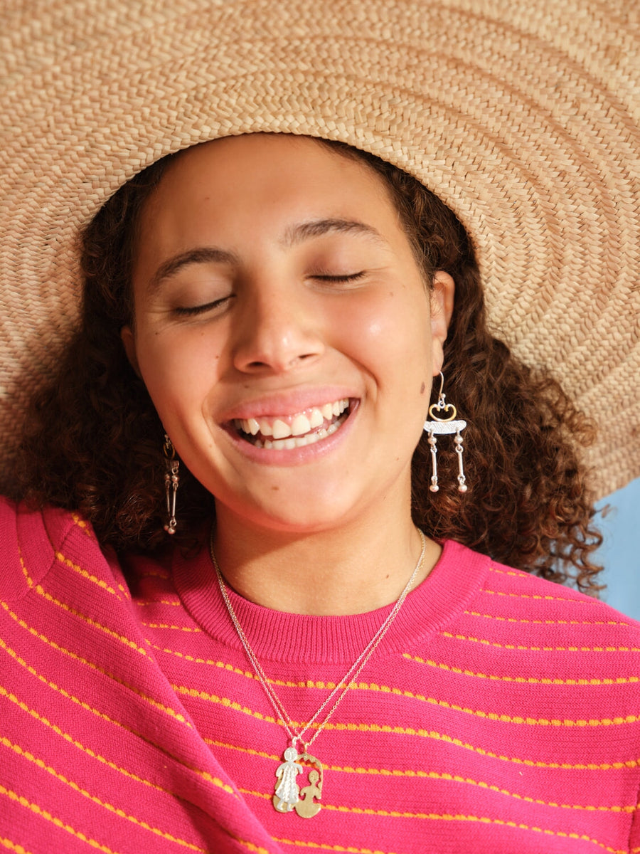 Collier Ibeyi COLLIER ombre claire