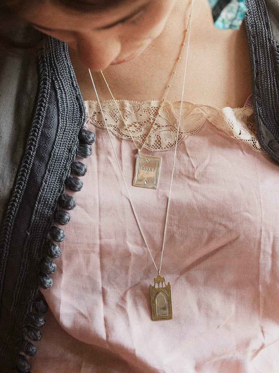 Collier Madeleine argent COLLIER ombre claire