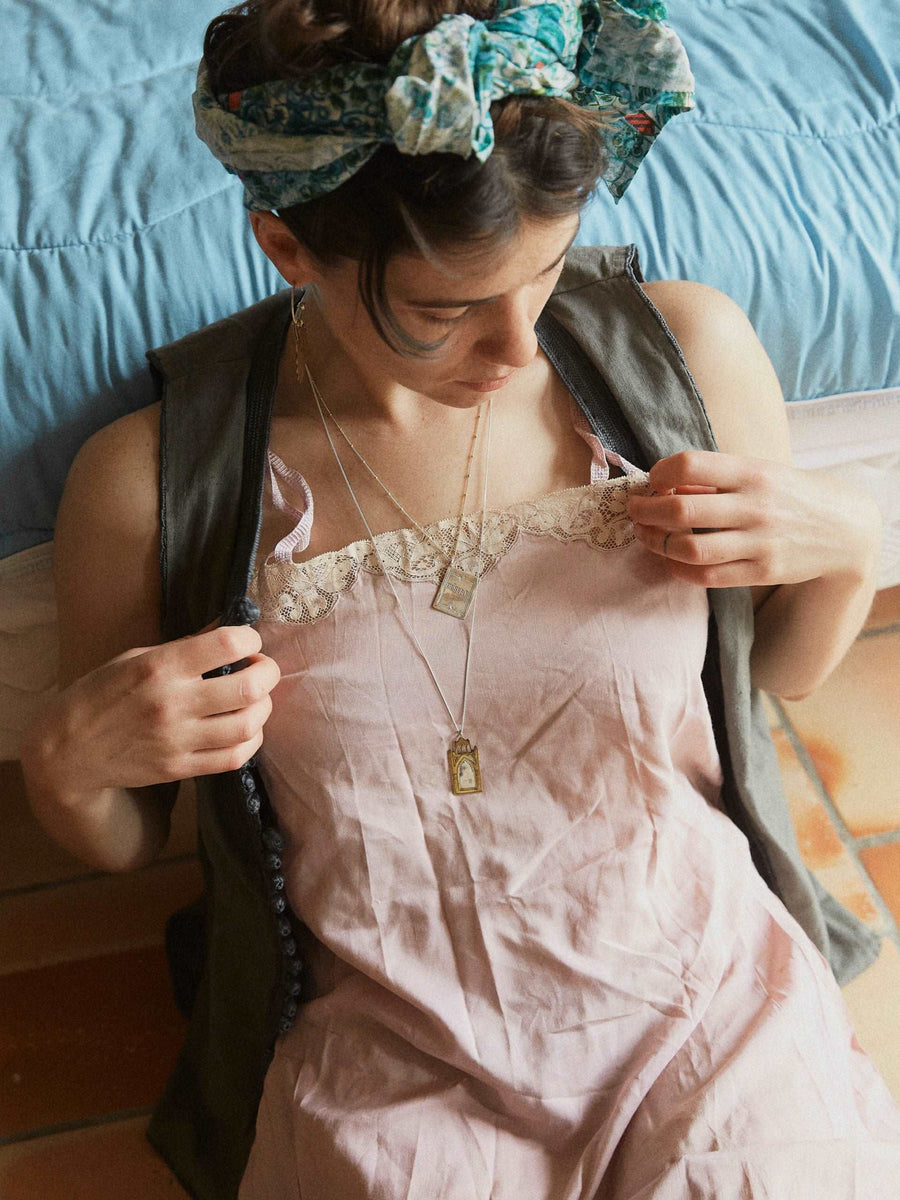 Collier Madeleine argent COLLIER ombre claire