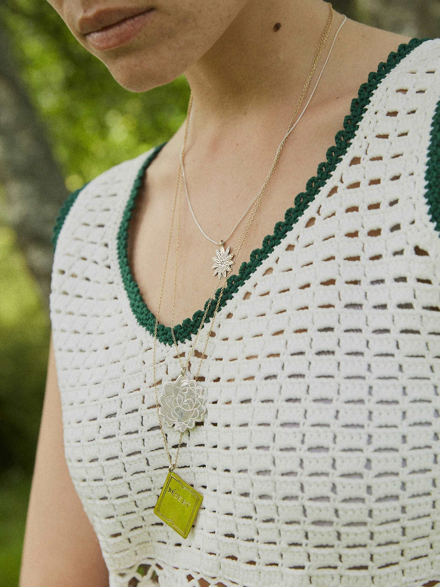 Collier Madeleine bronze COLLIER ombre claire