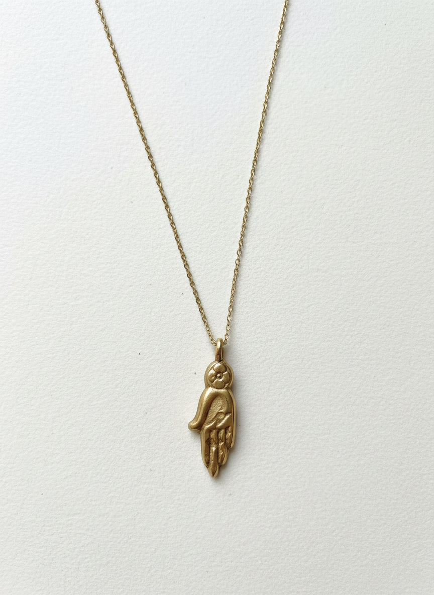 Collier Main de la Chance COLLIER ombre claire