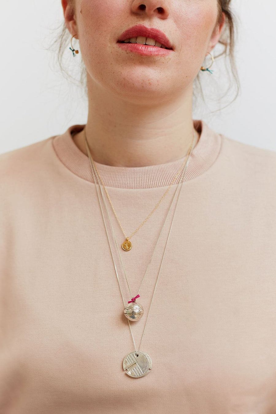 Collier Pastille COLLIER ombre claire 