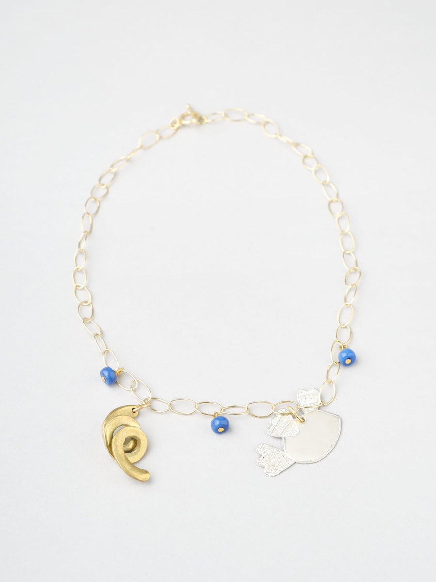 Collier poisson volant COLLIER ombre claire