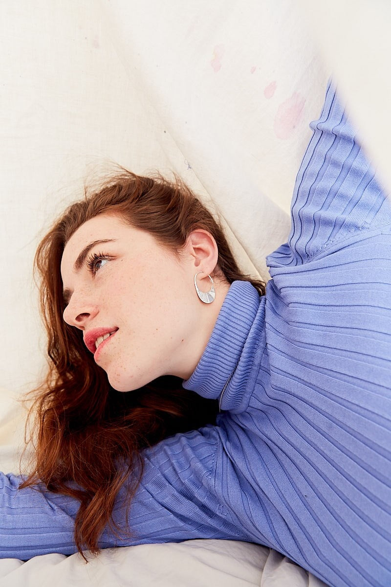 Créoles flèche BOUCLES D'OREILLES ombre claire 