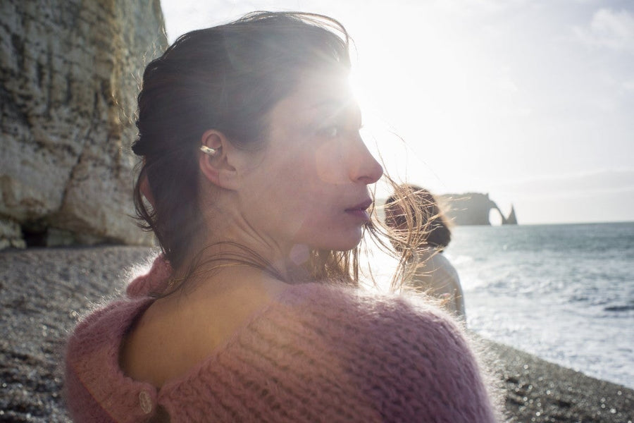 Earcuff Ilot BOUCLES D'OREILLES ombre claire