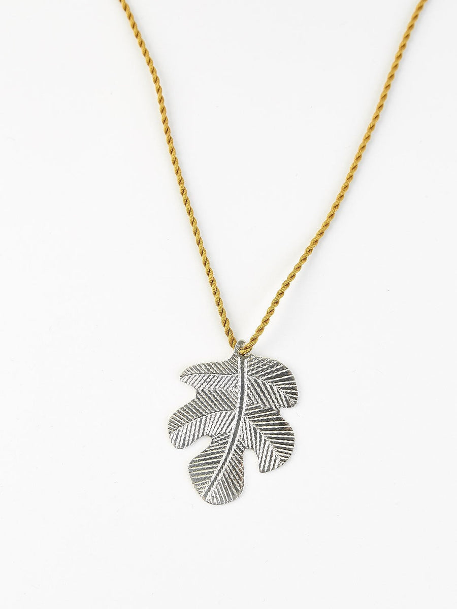 Pendentif figuier COLLIER ombre claire 