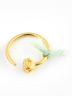 Petites créoles Vermeil BOUCLES D'OREILLES ombre claire